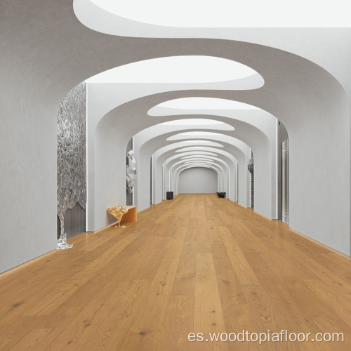 Estilo minimalista de grado natural impermeable de madera dura europea